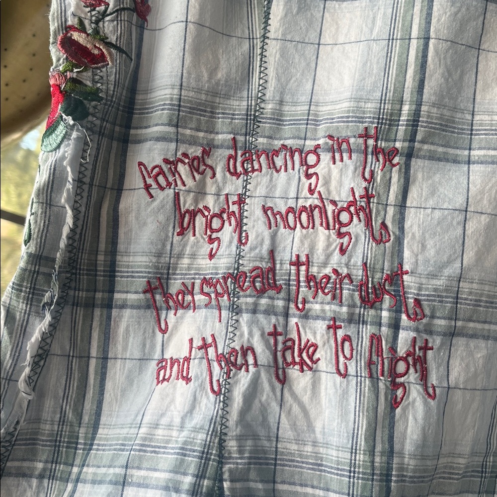 Embroidered Button Down - image 5